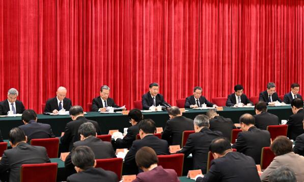 中共中央举行纪念毛泽东同志诞辰130周年座谈会2